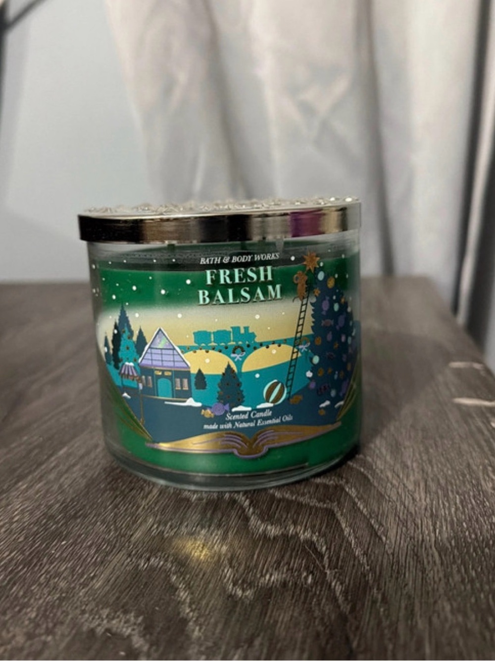 Bath & Body Works Fresh Balsam Candle - Green